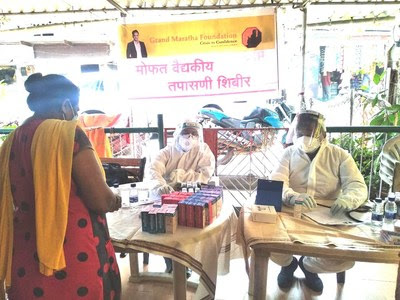 Grand Maratha Foundation conducts health check-up of tribals in Yeoor Hills, Thane