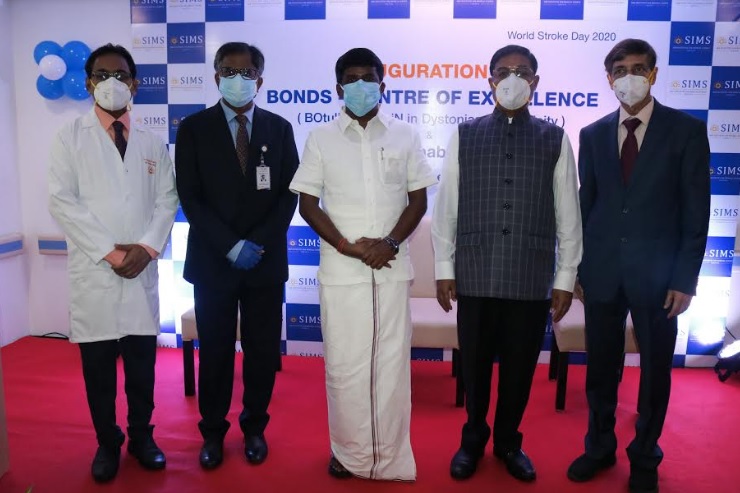 Hon’ble Health Minister Dr. C. Vijaya Baskar Inaugurates the First-of-its-kind ‘BONDS’ Centre at SIMS Hospital, Vadapalani
