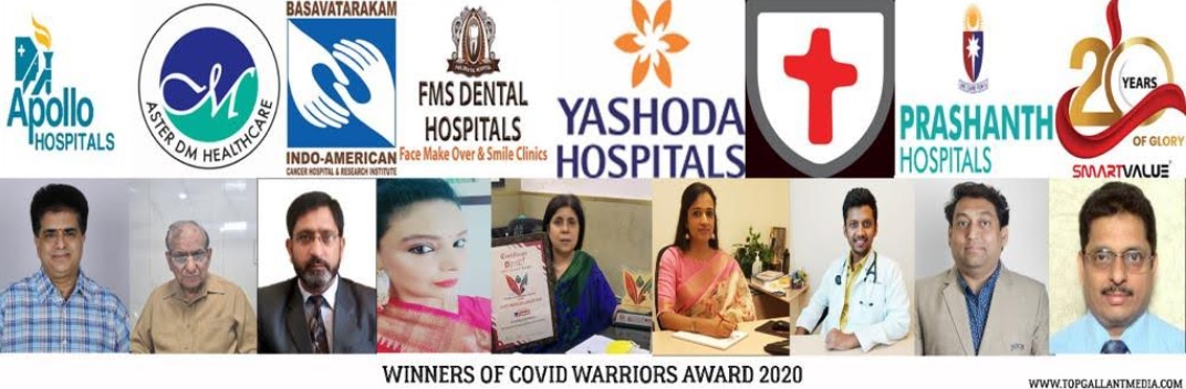 Topgallant Media Acknowledged and Felicitated the Winners of COVID Warriors Award 2020