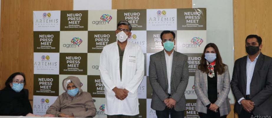 Gurugram Doctors Perform Successful Brain Surgery on 80 Years Old