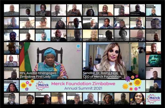 Merck Foundation CEO and Zimbabwe First Lady Co-Chaired 2021 Annual Summit to Discuss Their Programs to Transform Patient Care Landscape in Zimbabwe