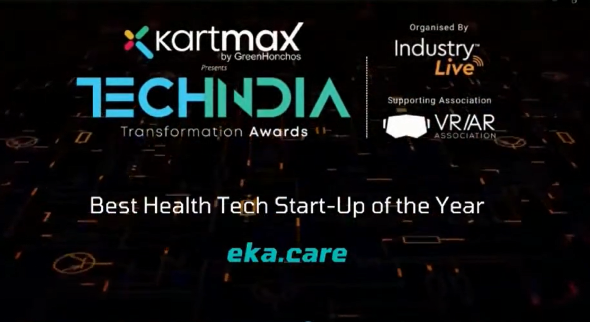 Eka Care Receives “Best HealthTech Startup of the Year” Award