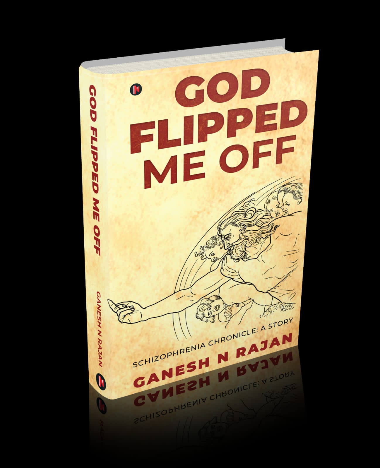 ‘God Flipped me off’, a new fiction book by Ganesh Rajan explains Schizophrenia through a story