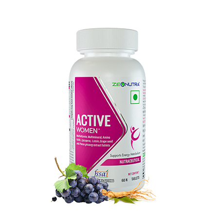 ZeoNutra Launches ‘Active Woman’ – A Daily Vital Advanced Multivitamin for Women
