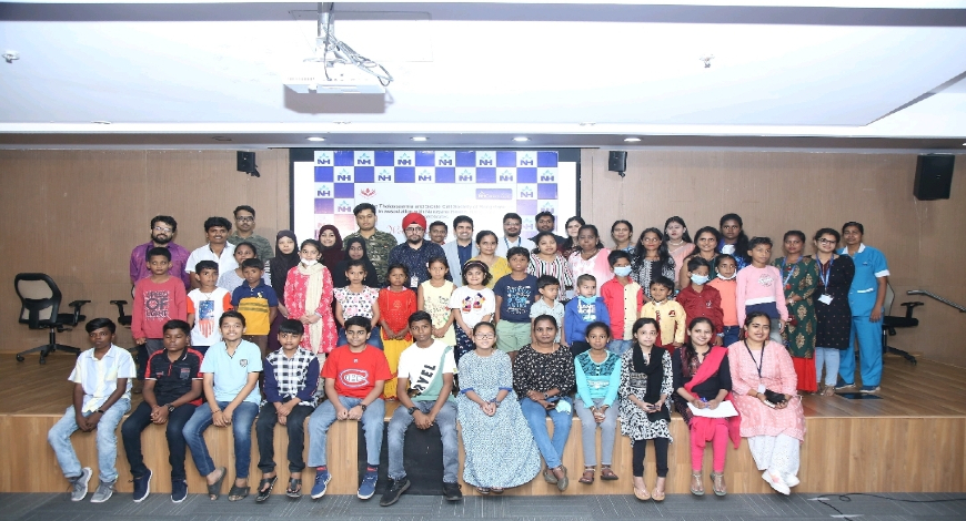 Narayana Health City in collaboration with the Thalassemia and Sickle Cell Society of Bangalore observed World Thalassemia Day