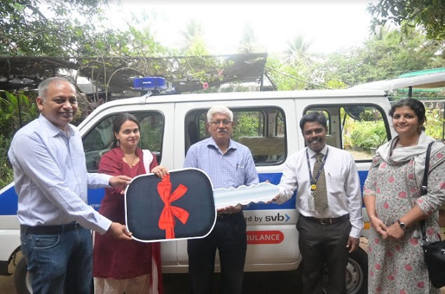 Serving with a Purpose: SVB India Donates Ambulance for People in Need