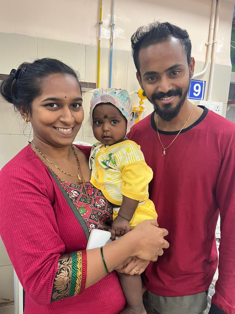 6-Month-Old Baby successfully treated for eye cancer at Wadia Hospital, Mumbai
