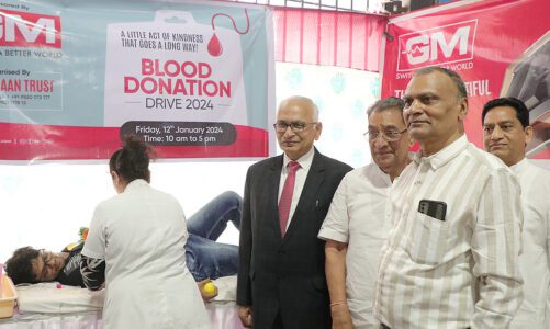 GM Modular successfully organised Blood Donation Drive ; A demonstration of their service to Mankind